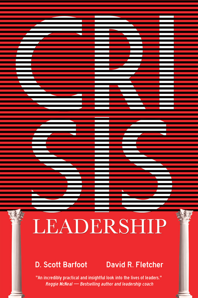 Alternate book cover design for Crisis Leadership.