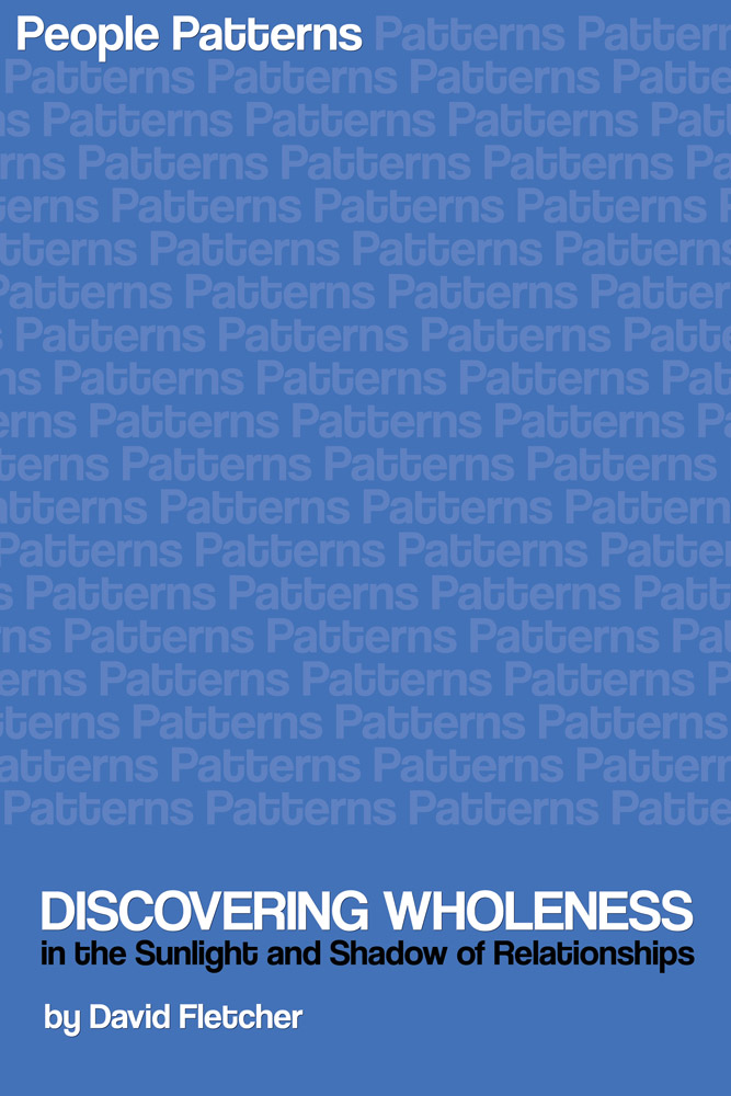 Alternate book cover design for People Patterns.