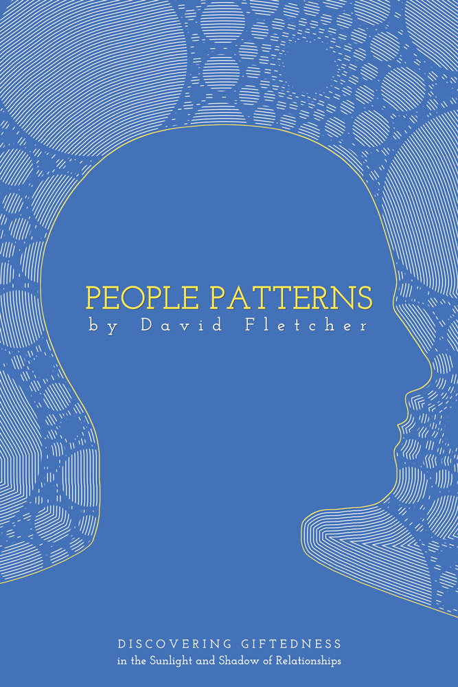 Alternate book cover design for People Patterns.