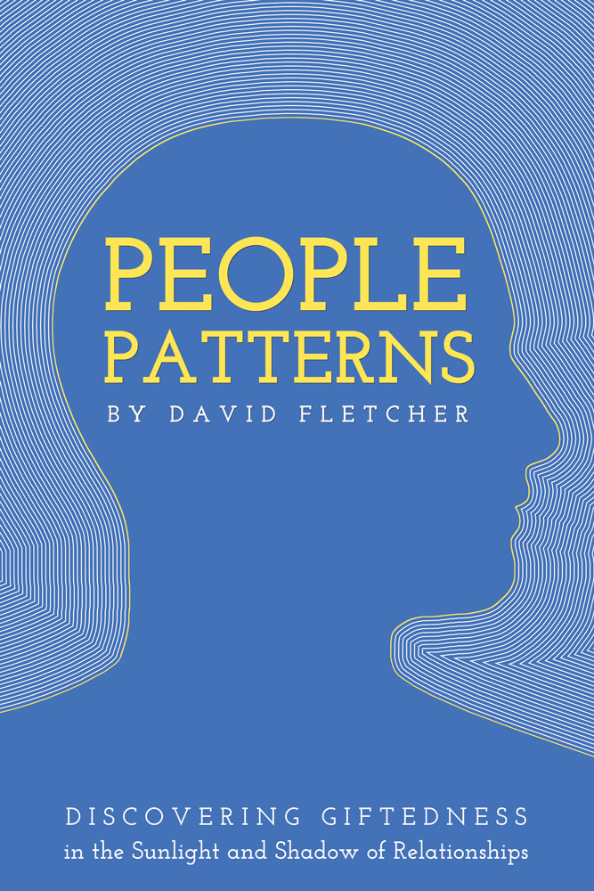 Alternate book cover design for People Patterns.