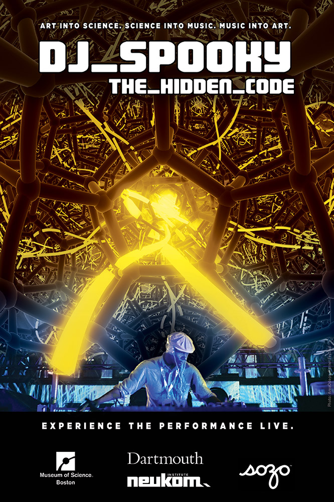 Planetarium movie poster for The Hidden Code.